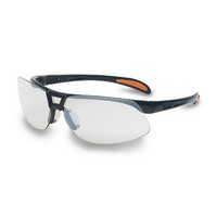Honeywell S4202 Uvex By Sperian Protege Safety Glasses With Metallic Black Frame And SCT-Reflect 50 Polycarbonate Ultra-dura Ant