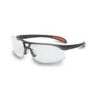 Honeywell S4210 Uvex By Sperian Protege Safety Glasses With Sandstone Frame And Clear Polycarbonate Ultra-dura Anti-Scratch Hard