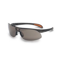Honeywell S4211 Uvex By Sperian Protege Safety Glasses With Sandstone Frame And Gray Polycarbonate Ultra-dura Anti-Scratch Hard