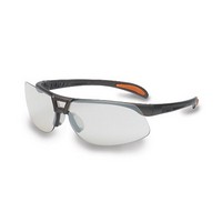Honeywell S4212 Uvex By Sperian Protege Safety Glasses With Sandstone Frame And SCT-Reflect 50 Polycarbonate Ultra-dura Anti-Scr