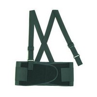 Valeo Inc VI4675ME Valeo Medium (32\"-44\") Black VEE Economy Elastic Belt With 1 1/2\" Removable Elastic Suspenders