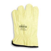 Honeywell ILP10/8 W H Salisbury Size 8 Yellow 10\" ILP Series Top Grain Cowhide Linesmen Glove Protectors