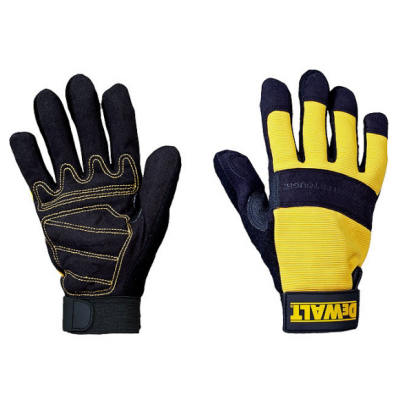 Task Gloves, Mechanics Gloves - - RADIANS DeWalt DPG20 Mechanics Work Gloves